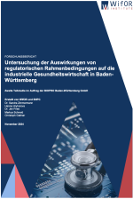 Teaserbild für die Studie Analyse der industriellen Gesundheitswirtschaft in Baden-Württmeberg Teil 1